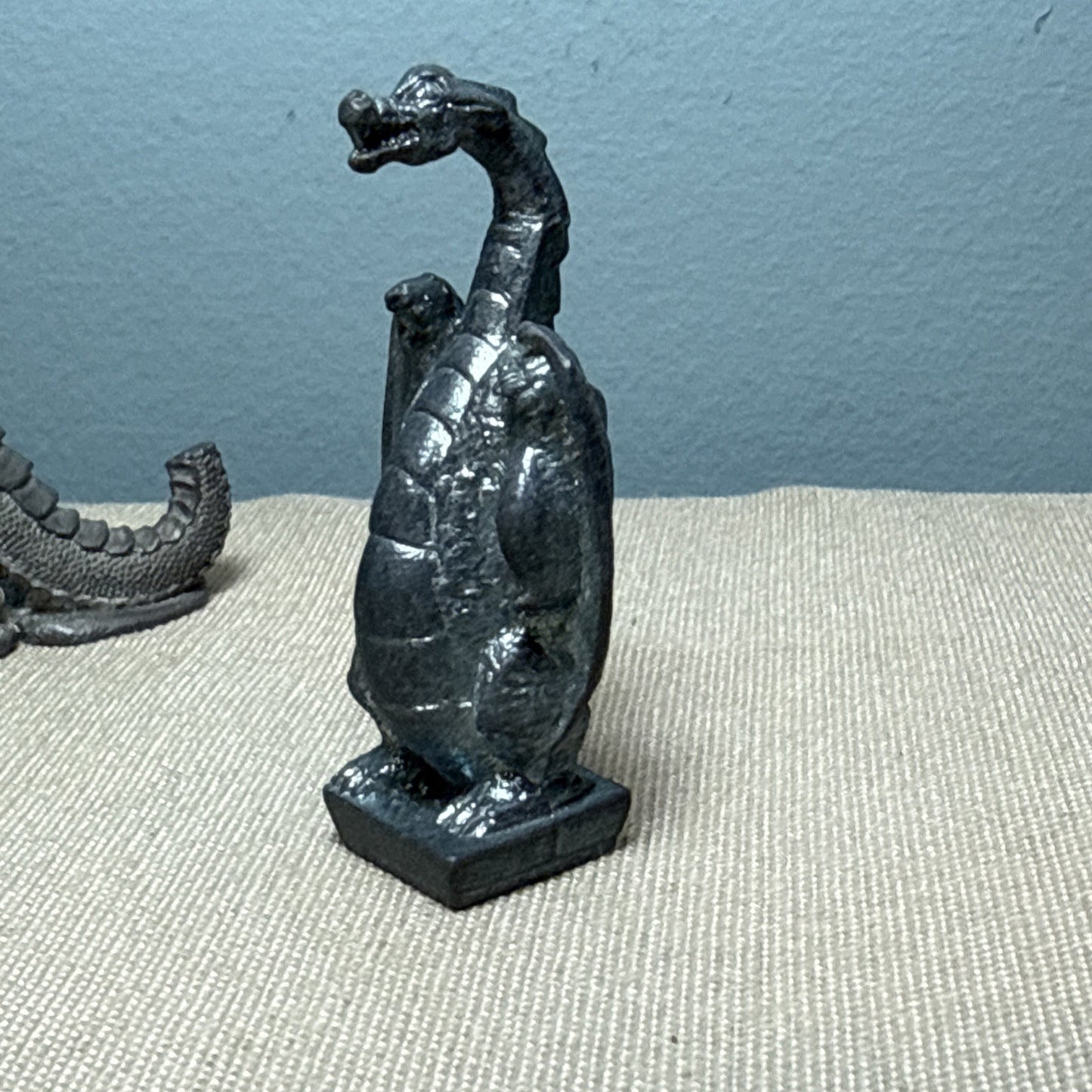 Vintage D&D Metal Miniatures Dragon & Sea Serpent Lot (1970s–80s)