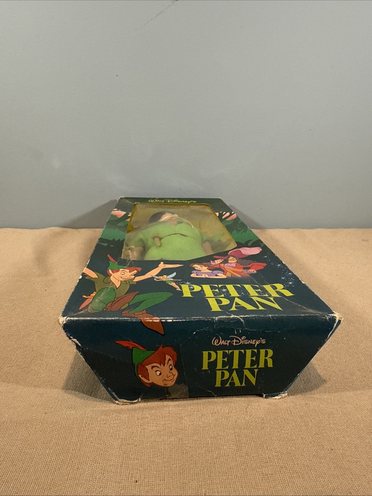 Vintage Disney Peter Pan Doll Original Box Sears Exclusive 1970s 1980s