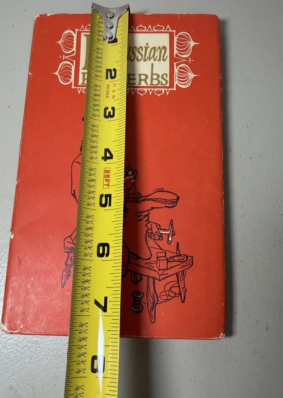 Vintage 1960 Russian Proverbs Newly Translated Peter Pauper Press Hardcover Book