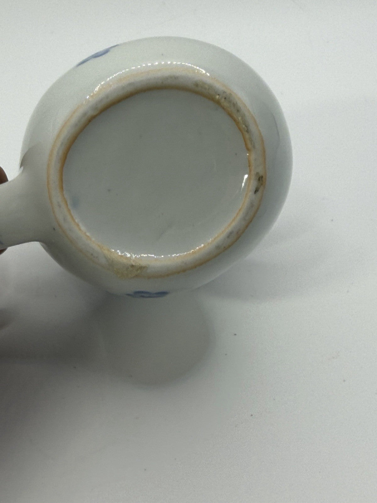 Vintage Andrea by Sadek Chicken Mini Creamer Pitcher with Floral Design 3.25"