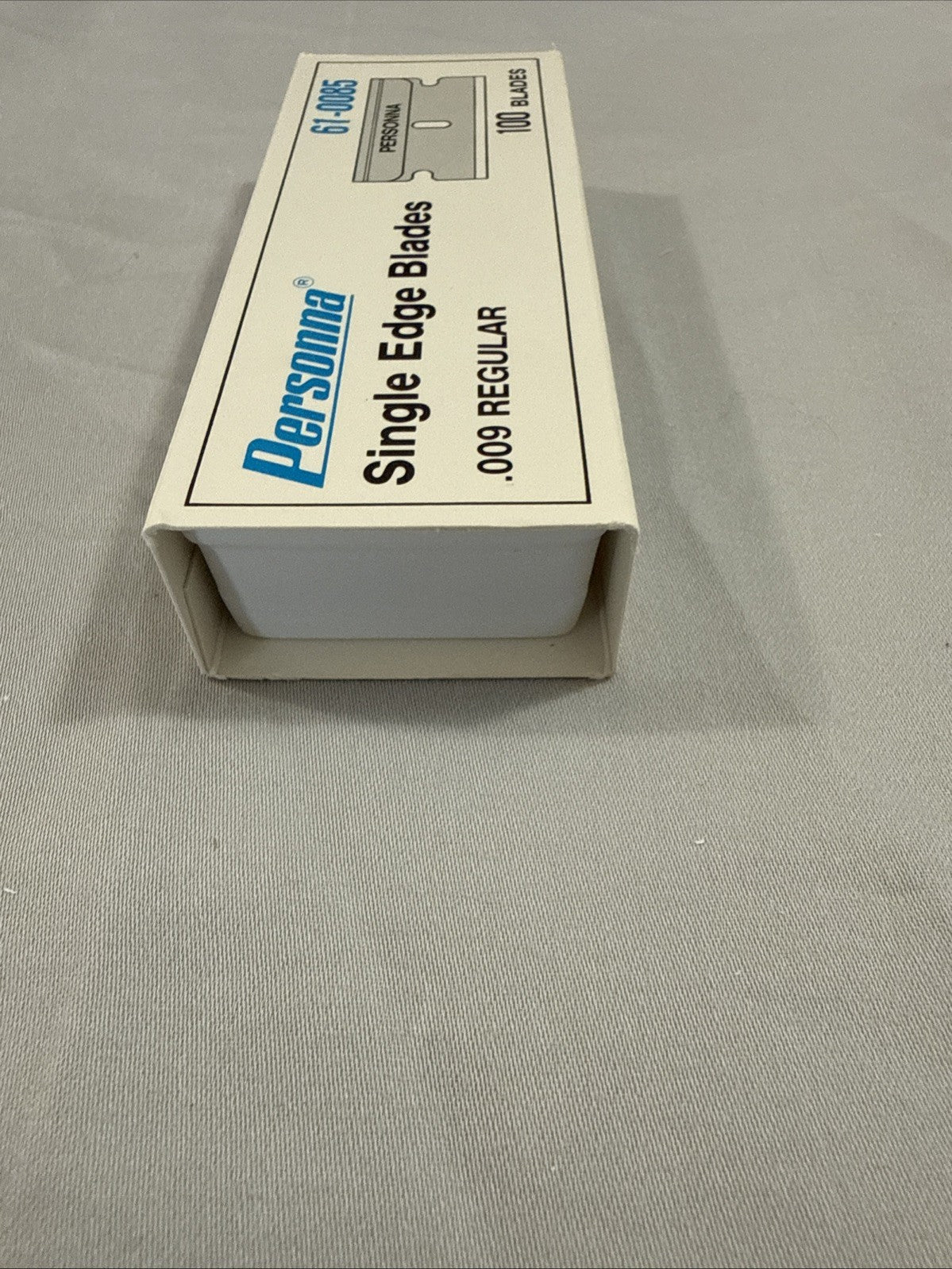 Personna Single Edge Razor Blades 100-ct  .009 regular Surgical Carbon Steel