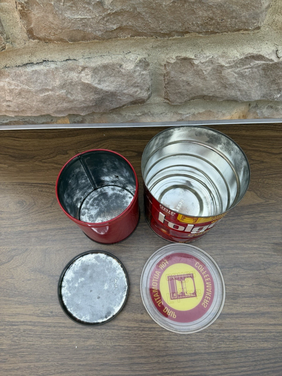 Vintage Kitchen Advertising Cans Lot Maxwell House Folgers Planters Mr Peanut