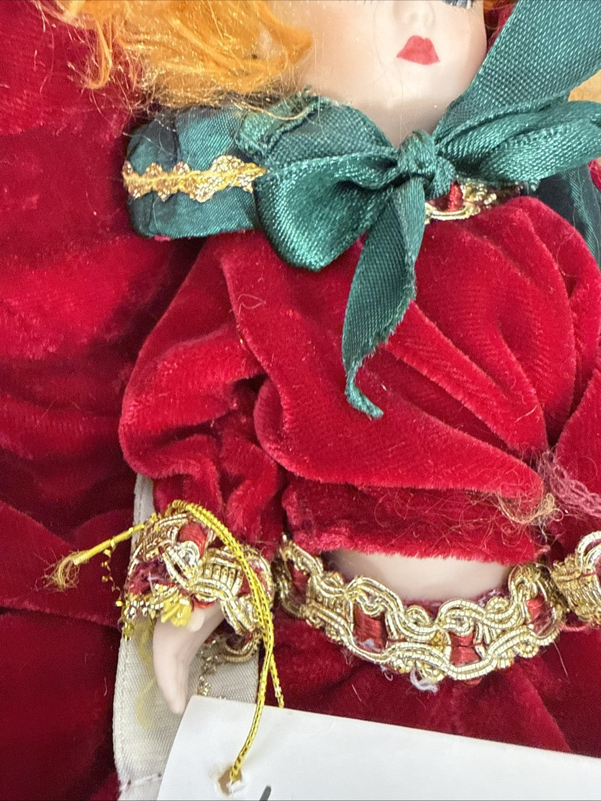 Katherines Collection Wayne Kleski Christmas Dolls Velvet Pair NWT