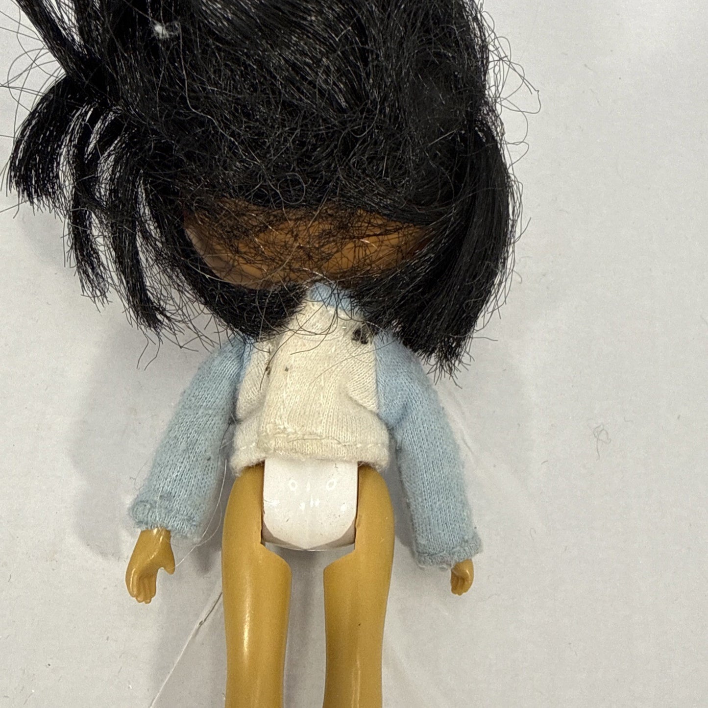Vintage Strawberry Shortcake Doll Bandai 2002 Black Curly Hair 5"