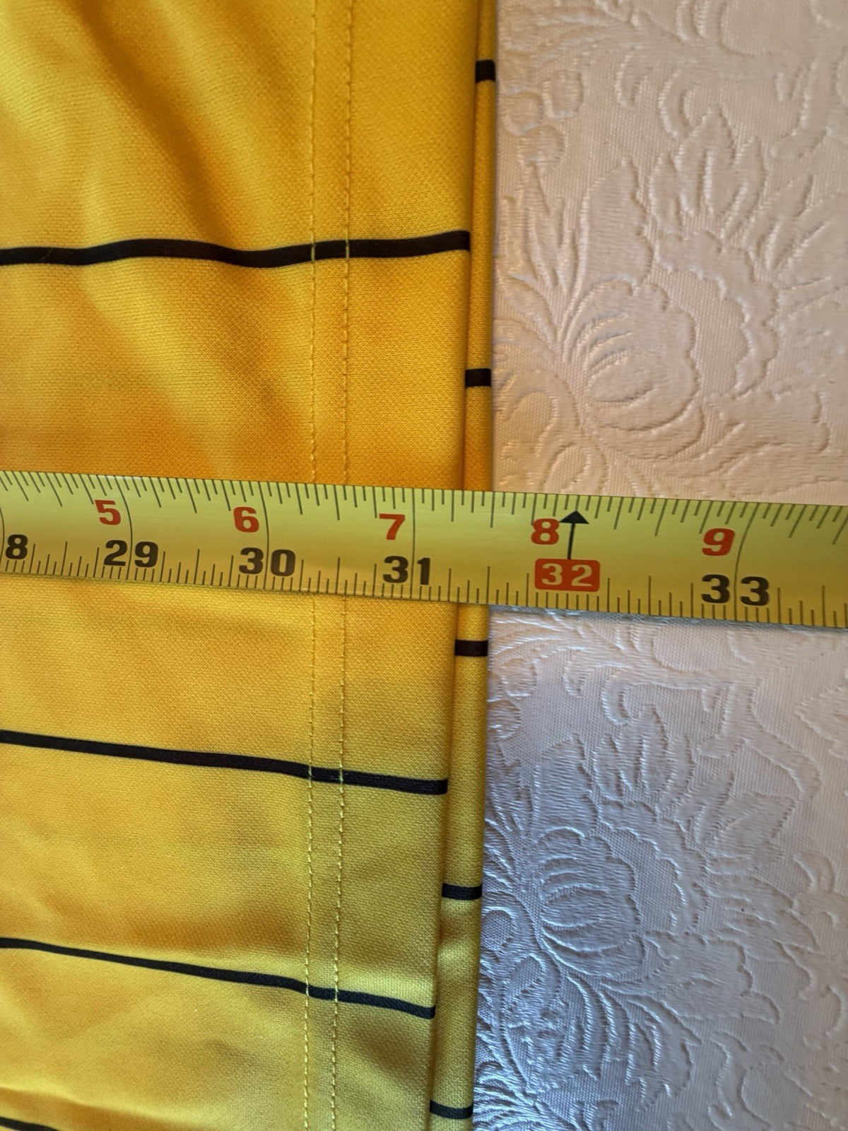 8 Pack High 5 Sportswear Referee Jerseys Red Yellow Striped Polo Shirts M, L, XL