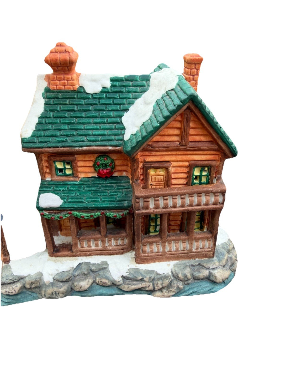 Dickens Collectables Victorian Lighthouse 1998 Lighted Christmas Village
