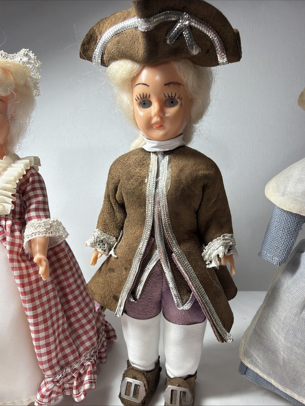 Vintage Carlson Dolls Martha George Washington Nurse 8" Sleepy Eye