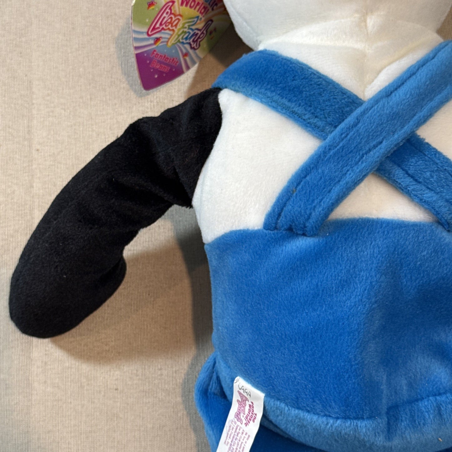 Vintage Lisa Frank Panda Painter Plush 17 Inch Stuffins 1998 Rare