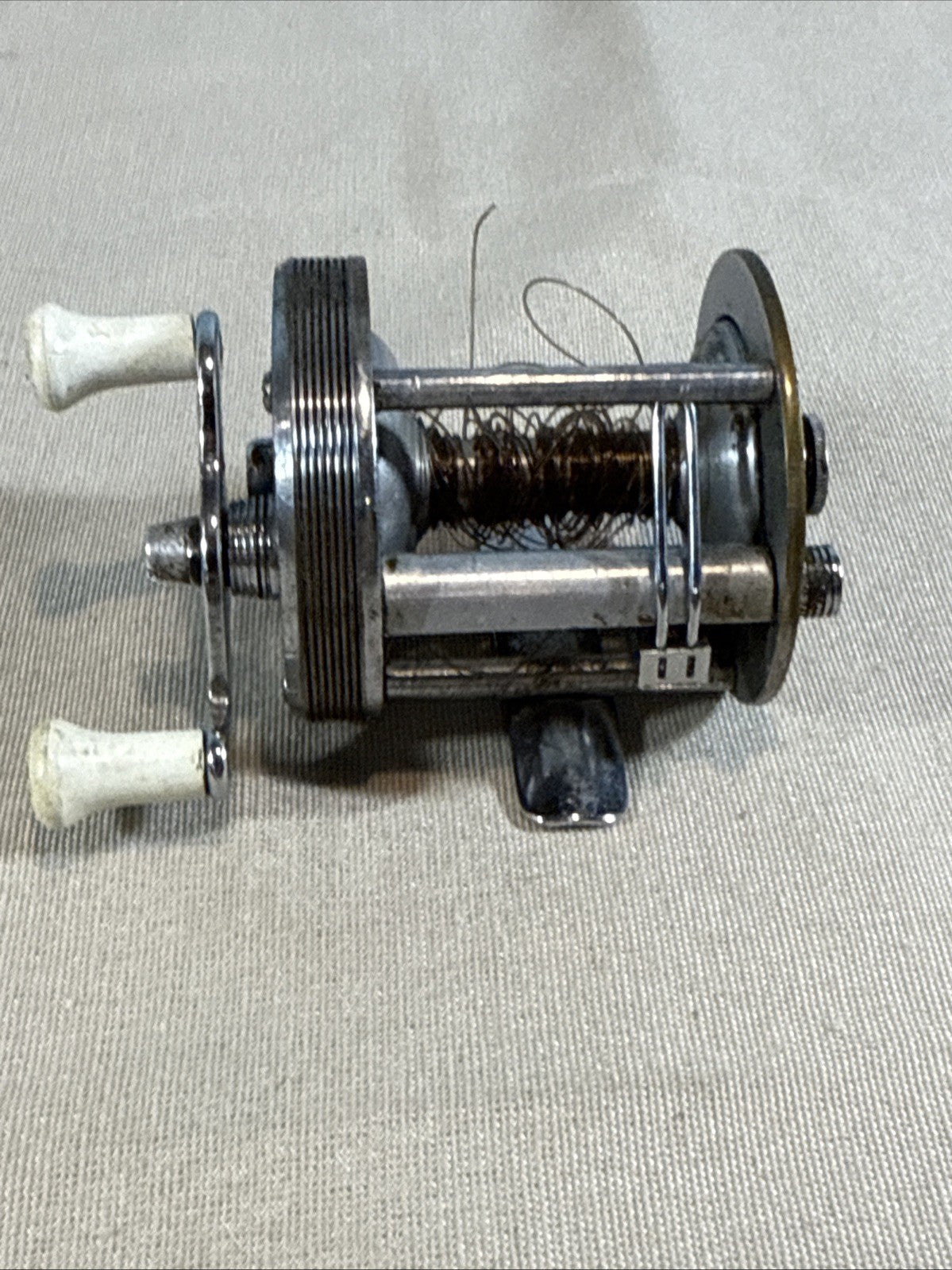 Vintage JC Higgins 53731010 Fishing Reel Made USA Metal Reel