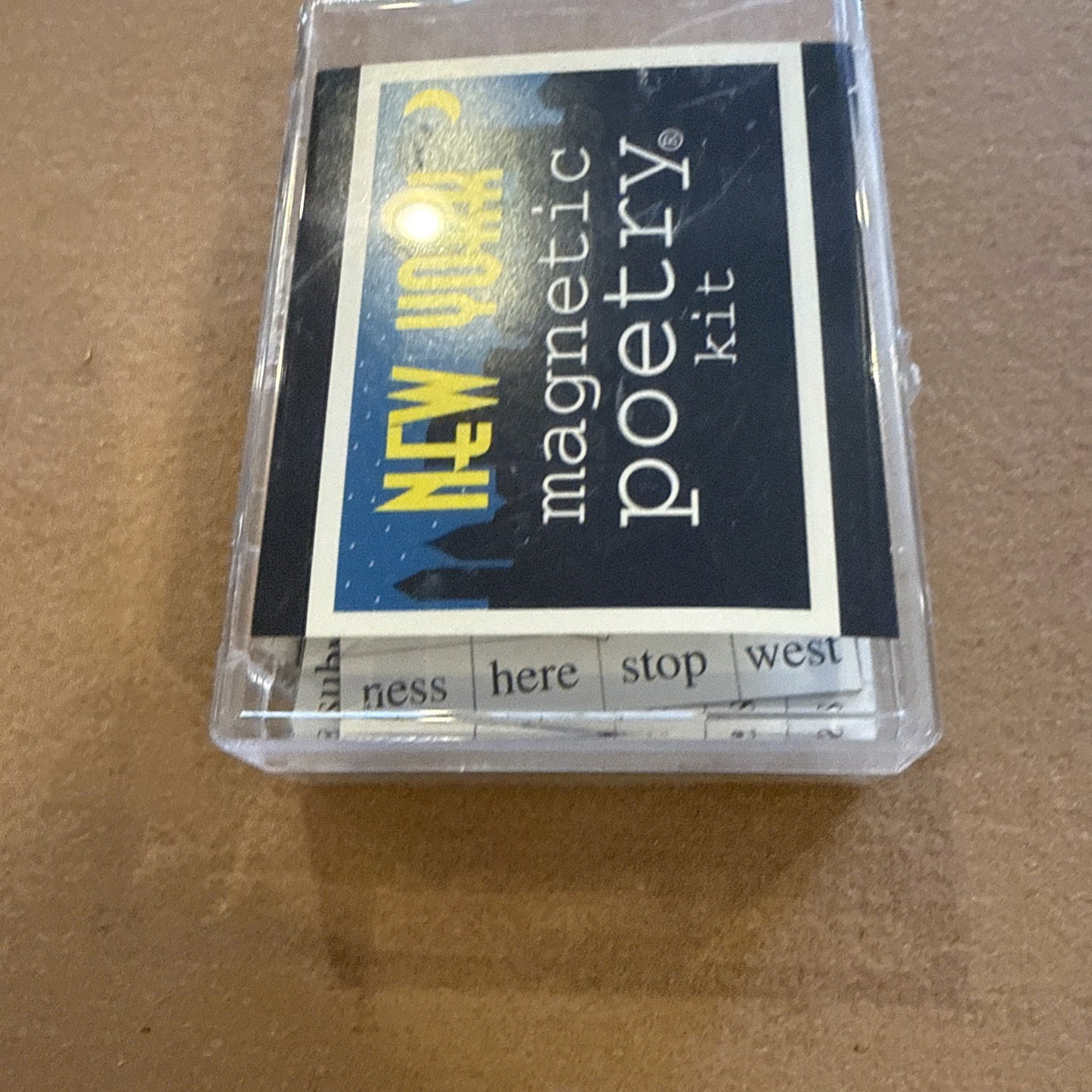 Magnetic Poetry Kit New York City Edition, Near Complete, NYC Theme Word Magnets