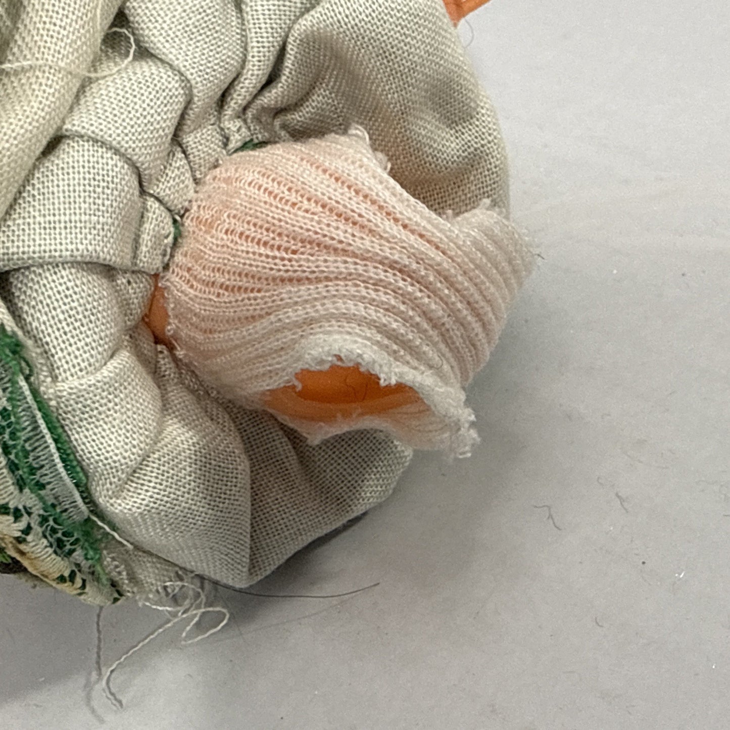 Vintage German Doll Damaged Missing Legs & Arm Needs Repair 6"