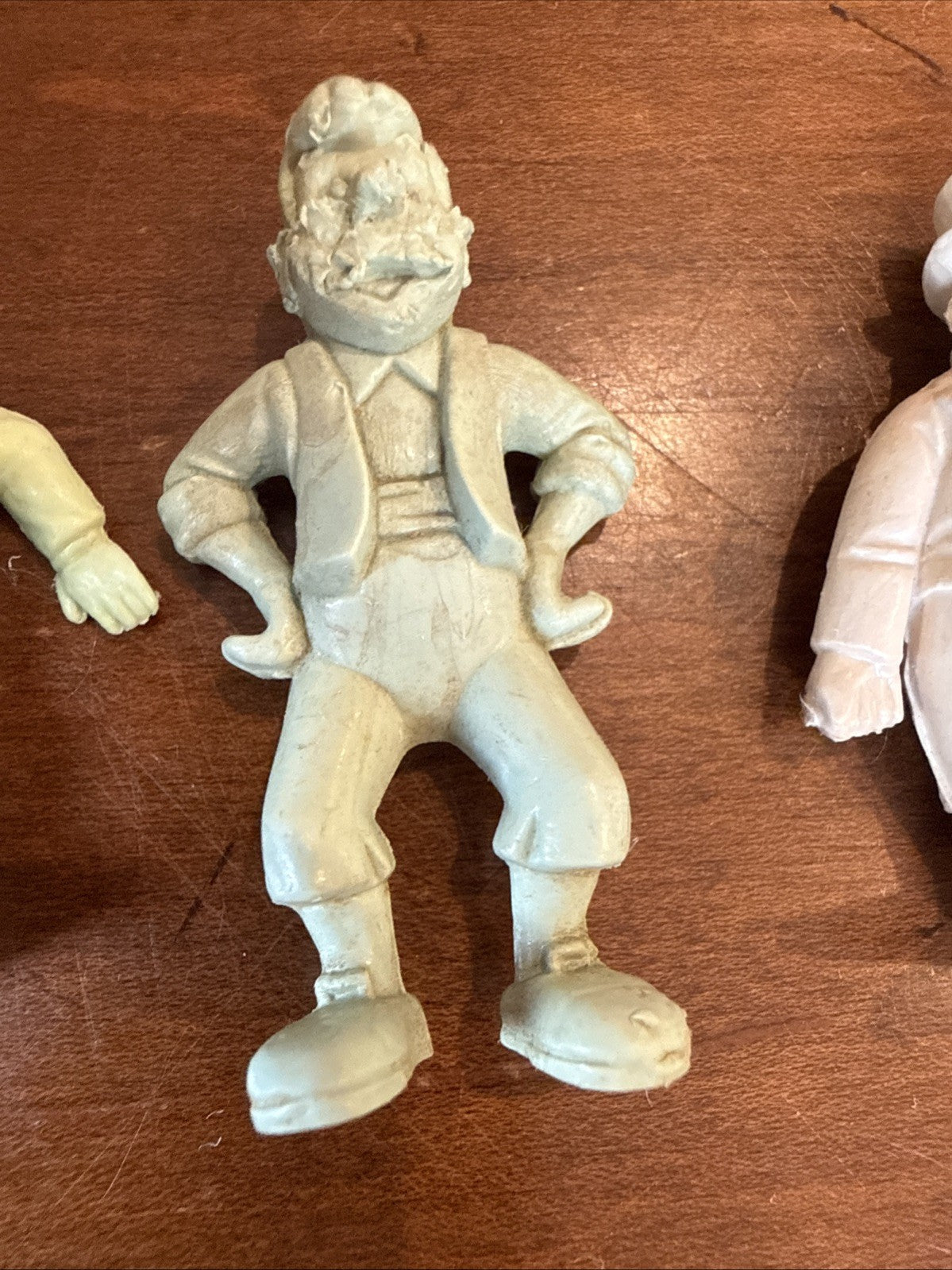 Vintage 1950s Marx Figures Dagwood Disney Blondie Little Girl Geppetto Lot Of 5