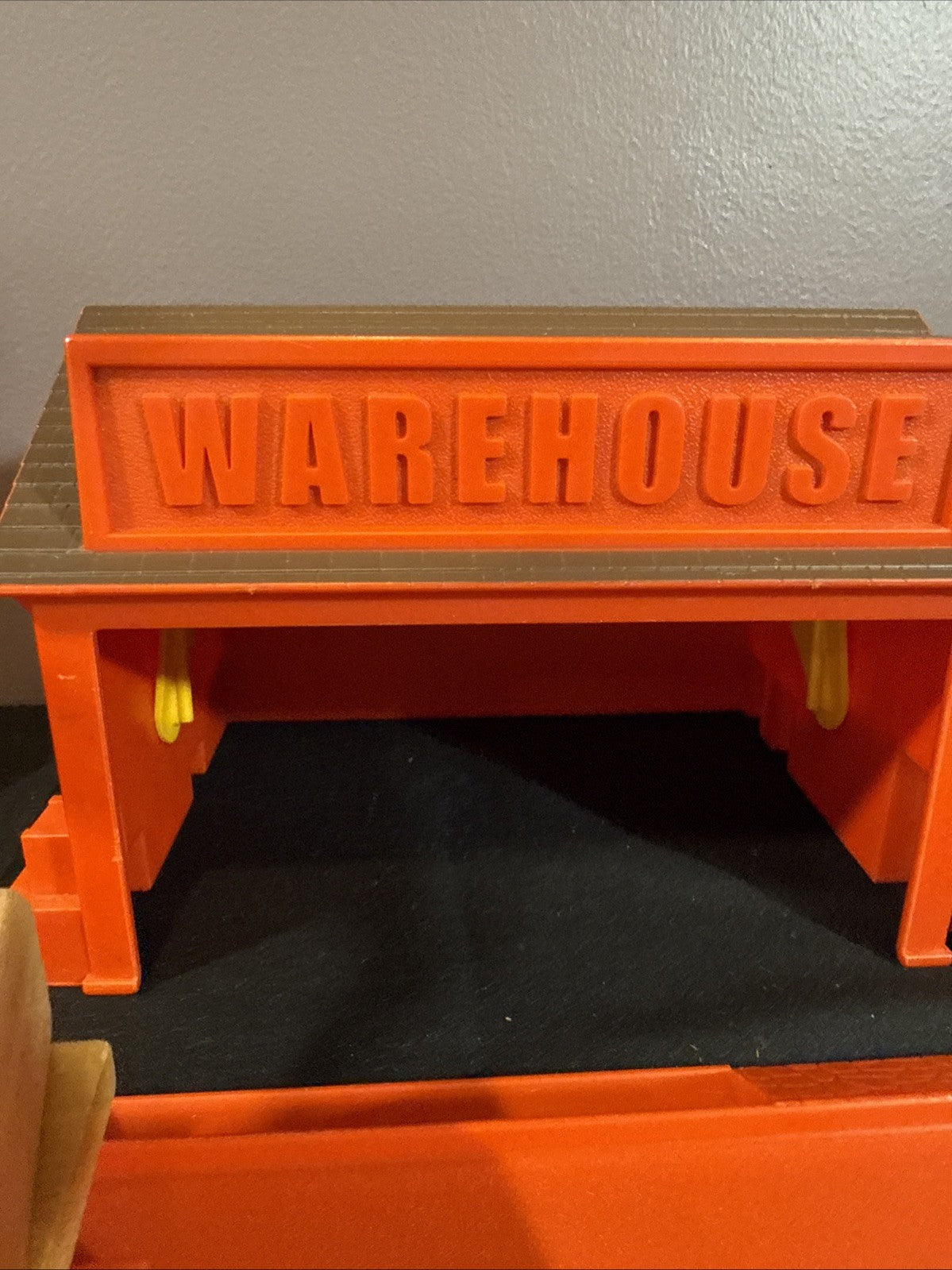 1973 Mattel Preschool Construction Yard Playset Warehouse Track Cars