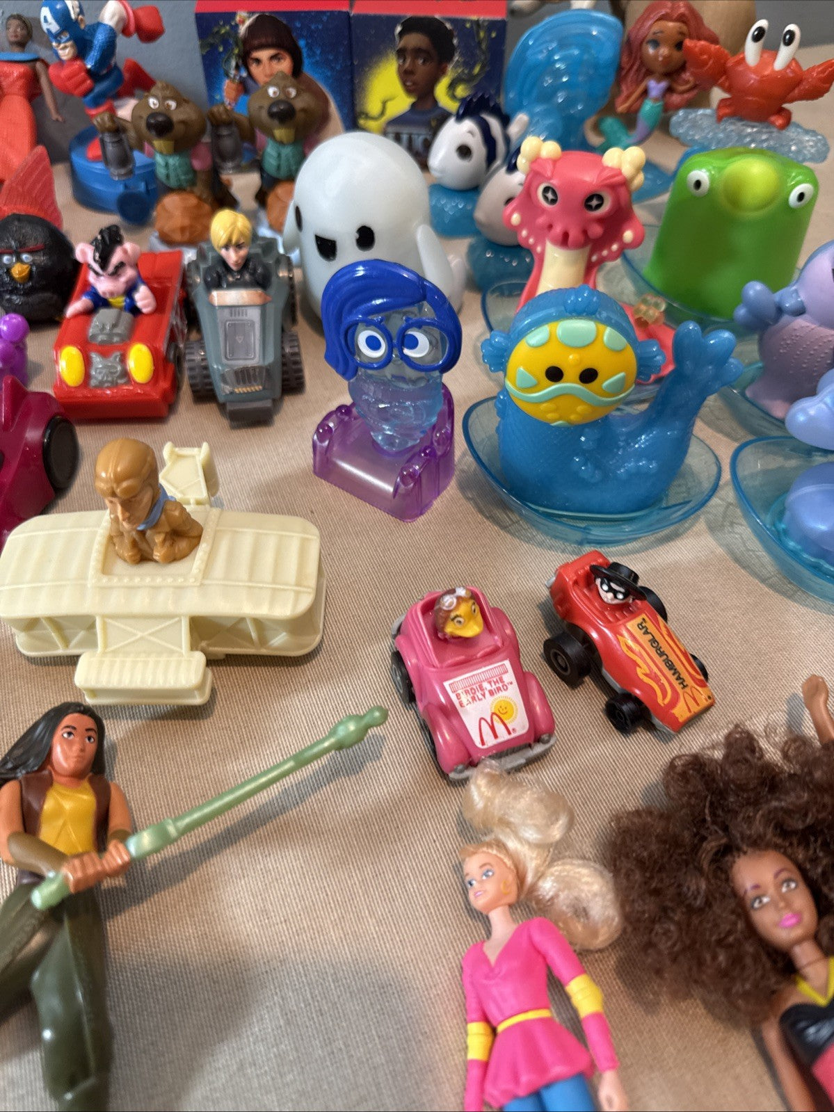Vintage McDonalds Toys Figures Happy Meal Mixed Sealed Loose Lot of 71