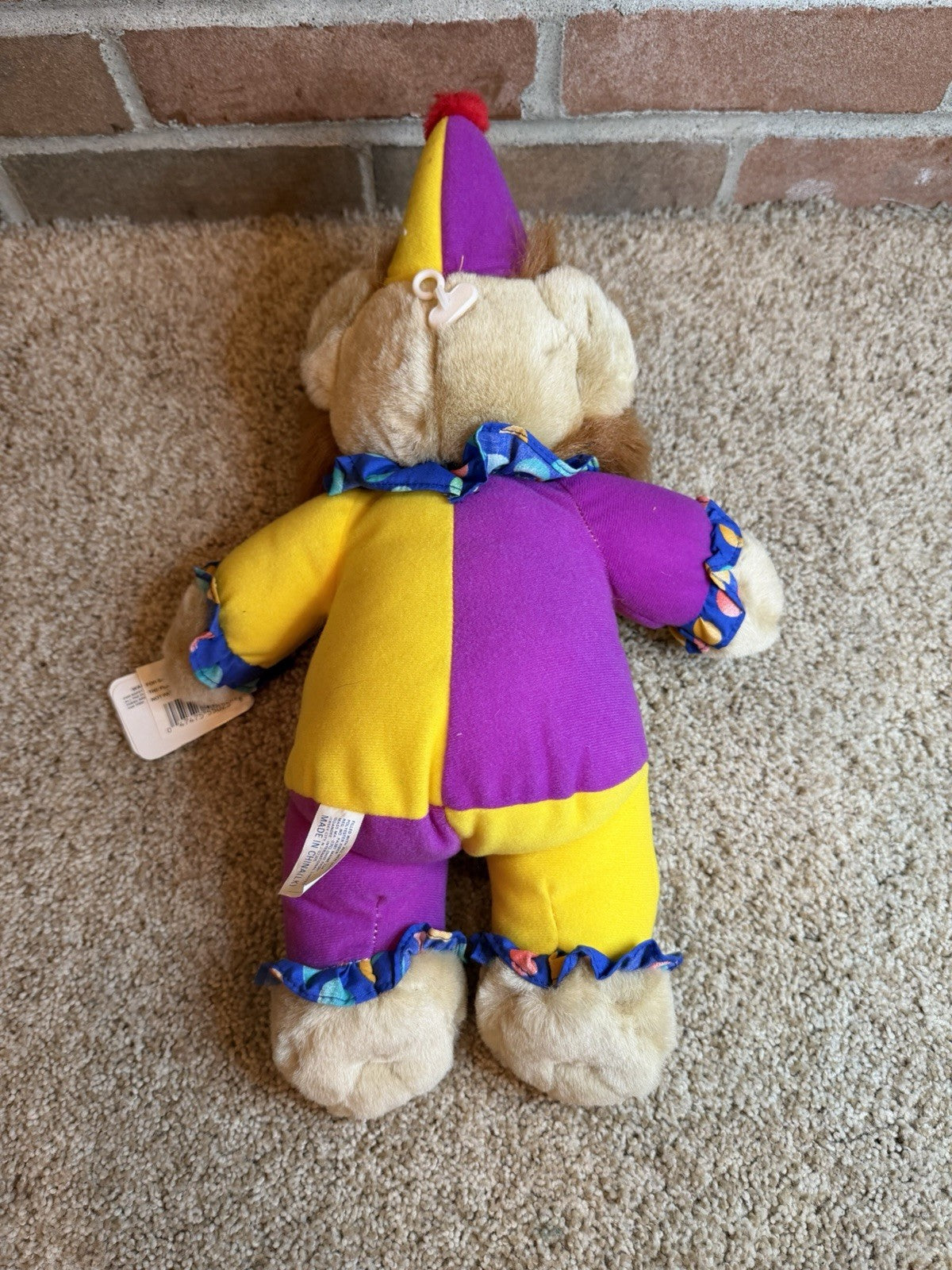 Dan Dee Soft Expressions Clown Lion Plush Stuffed Animal Jester Hat NWT Toy