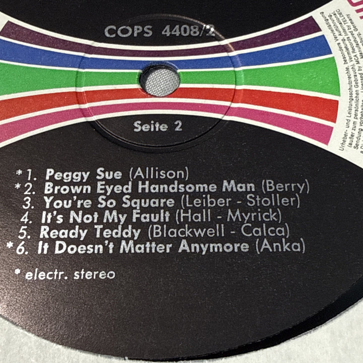 Lot 2 Vinyl Records Buddy Holly Bill Haley Rock Roll Classics
