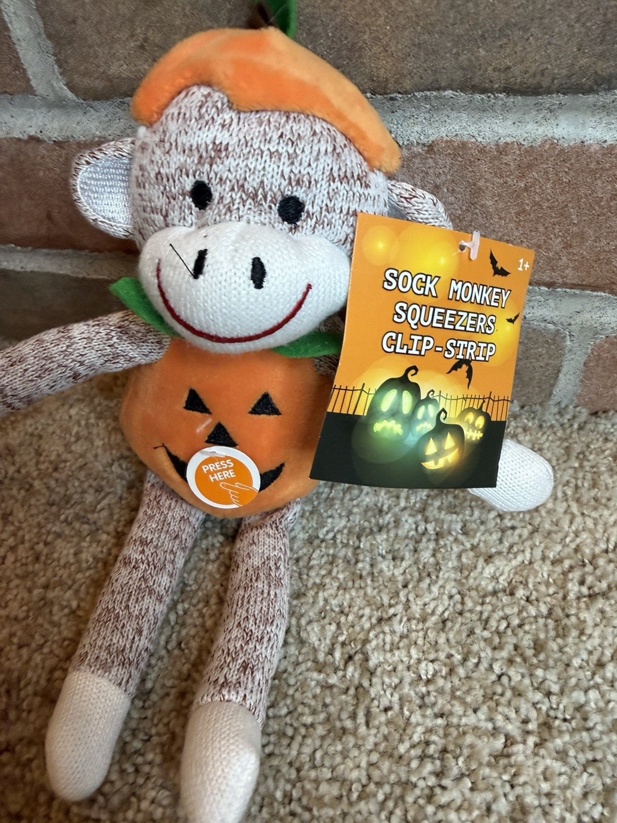 Plush Toy Lot 6 Dinosaur Elephant Halloween Sock Monkey Rat Dino Energizer Bunny