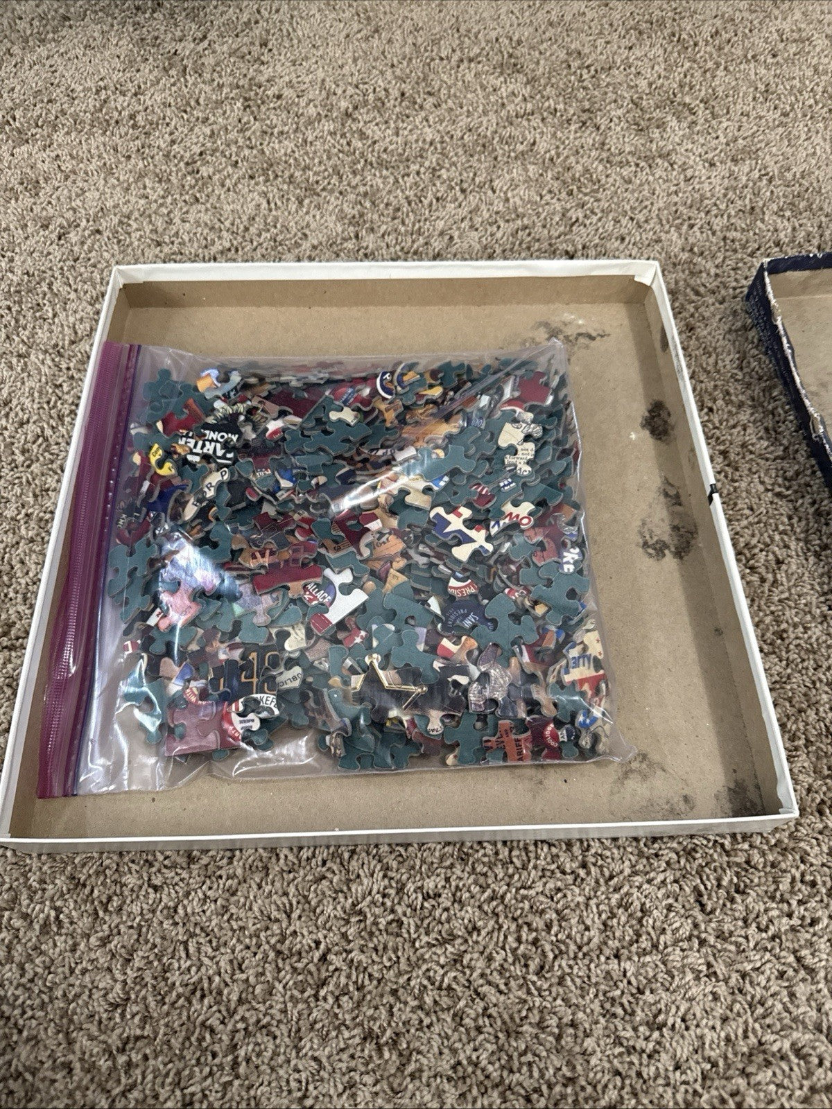 Vintage 1984 Springbok Pick A Winner Presidential Campaign 500 Pc Puzzle Used