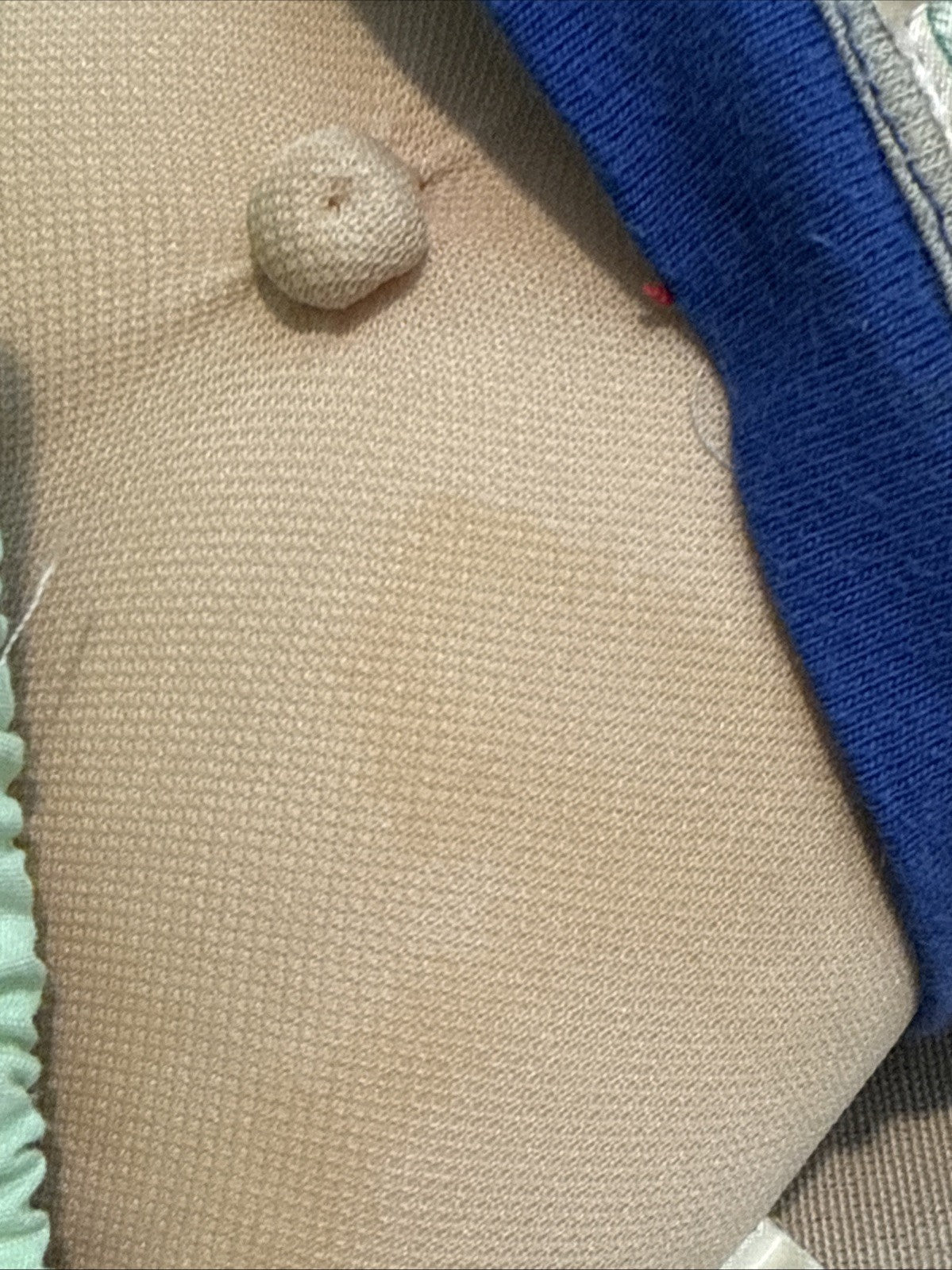 Vintage Cabbage Patch Kids Bald Boy Doll Blue Eyes Dimples 1985 Head Mold 2