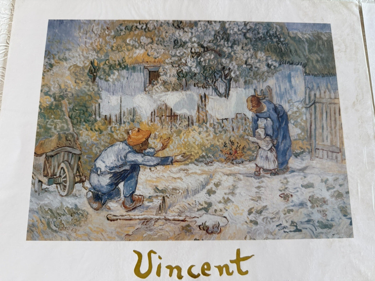 Maestri Della Pittura Vincent van Gogh Art Prints Set 4 Vintage 9x12
