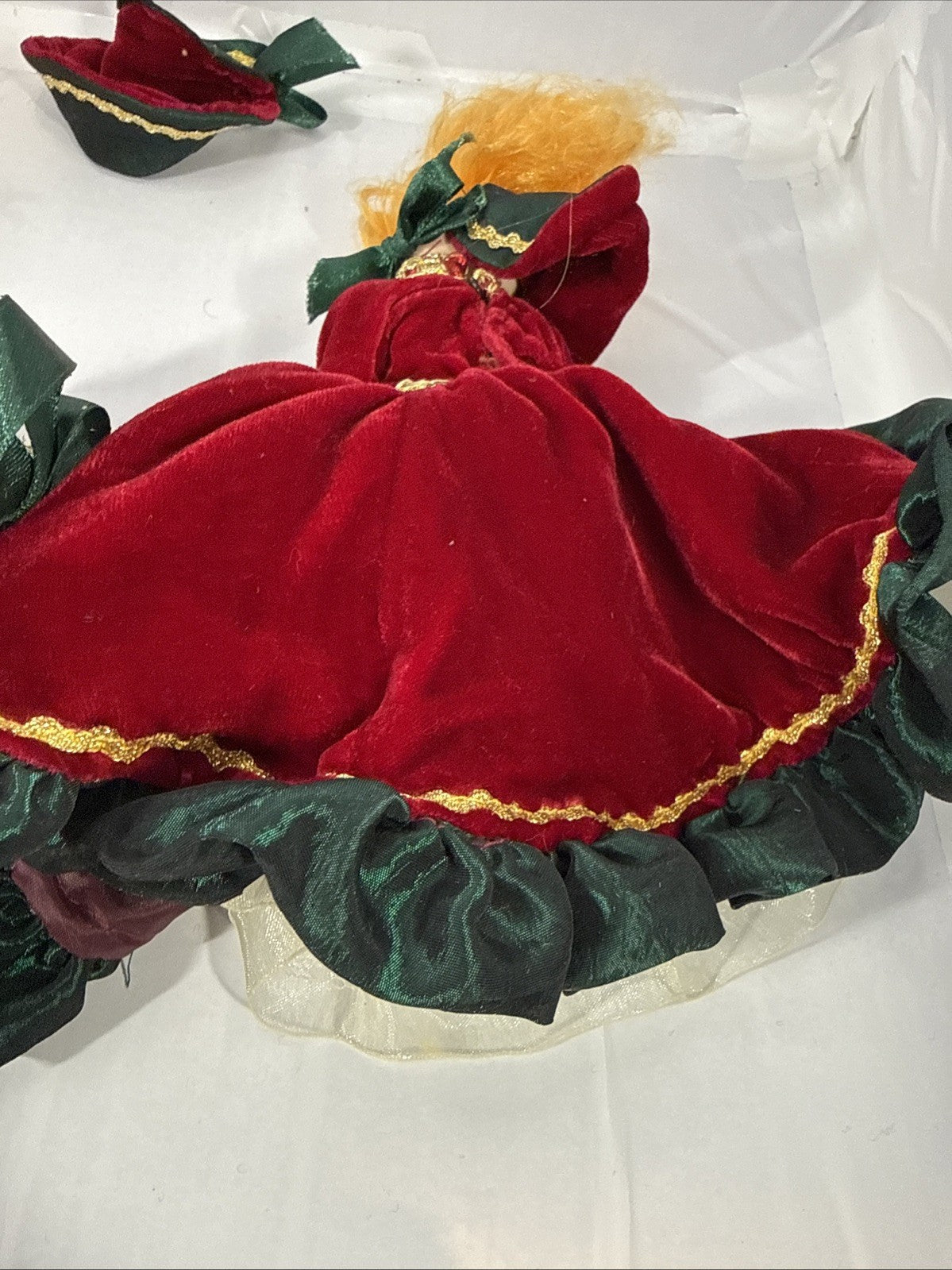 Katherines Collection Wayne Kleski Christmas Dolls Velvet Pair NWT