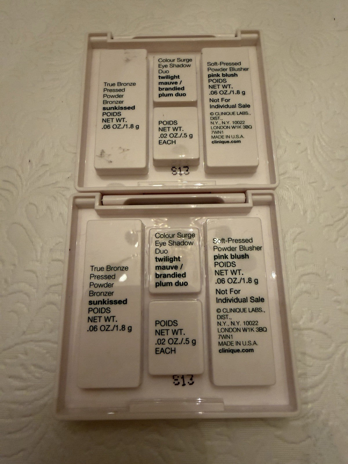 Clinique Makeup Palette Lot Jonathan Adler Eyeshadow Blush Bronzer Cosmetic Set