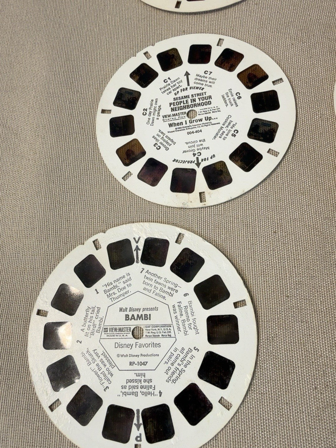 Vintage View Master Blue Collector’s Case 3 Red View Master 3D & 39 Reels