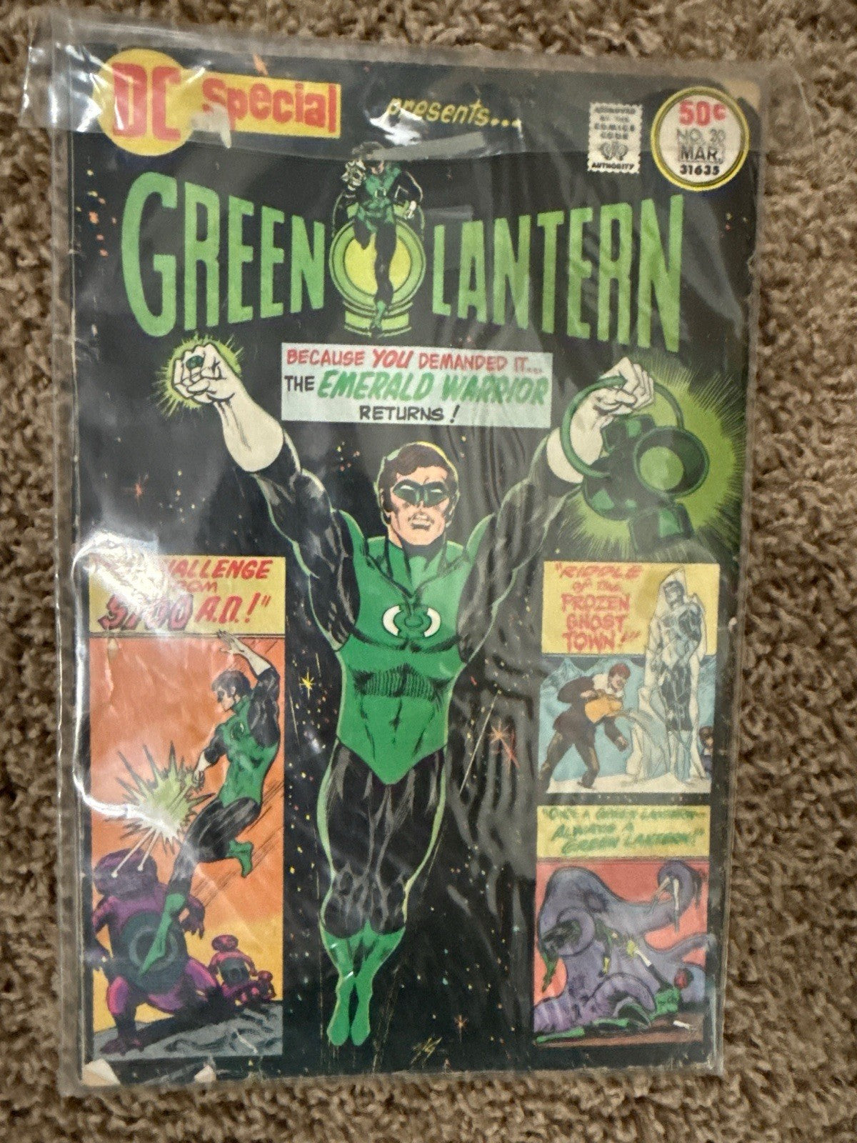 Vintage DC Comics Lot 4 Jonah Hex Green Lantern Ghosts Weird Adventures Bronze A