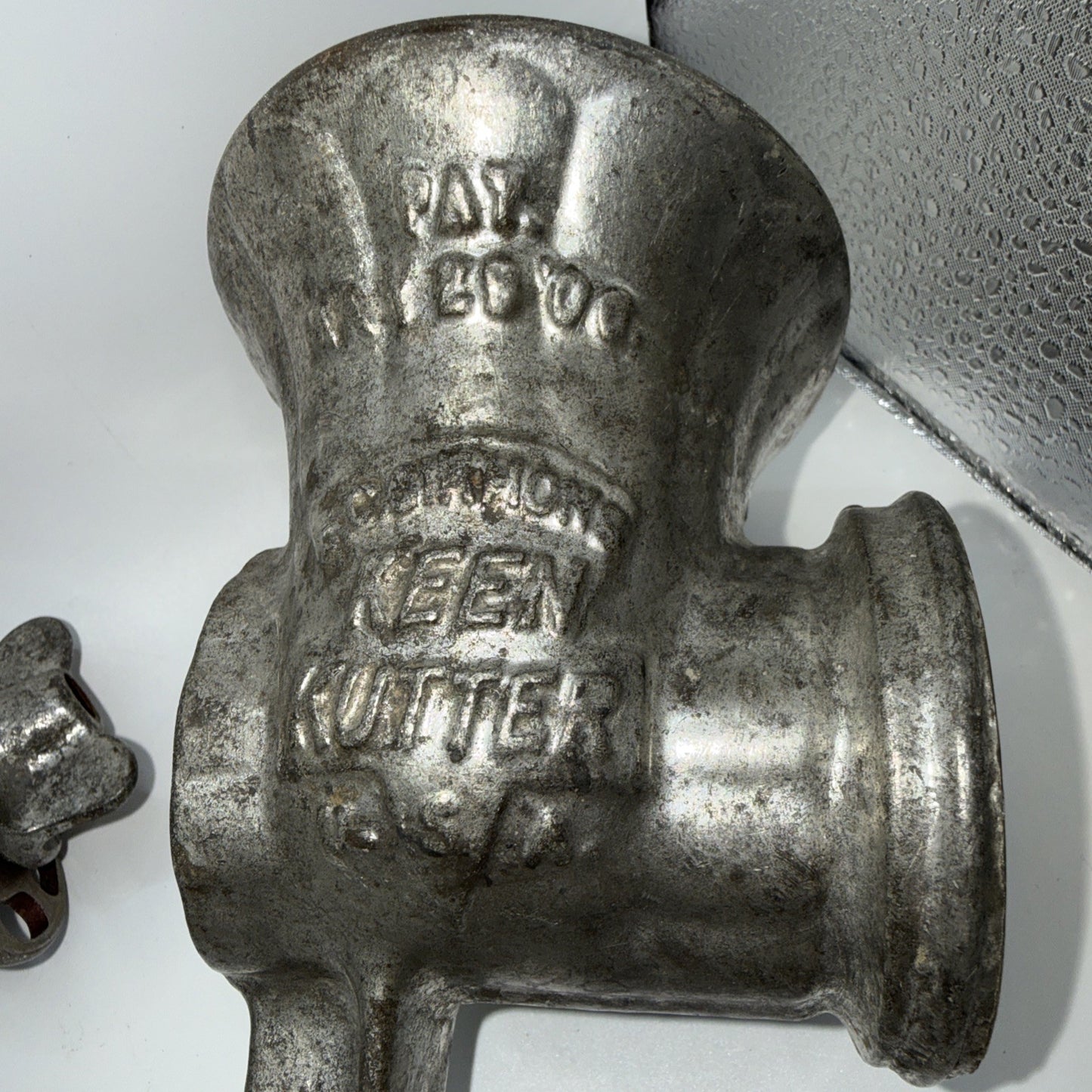 Vintage E.C. Simmons Keen Kutter Cast Iron Meat Grinder Food Chopper KK21/2