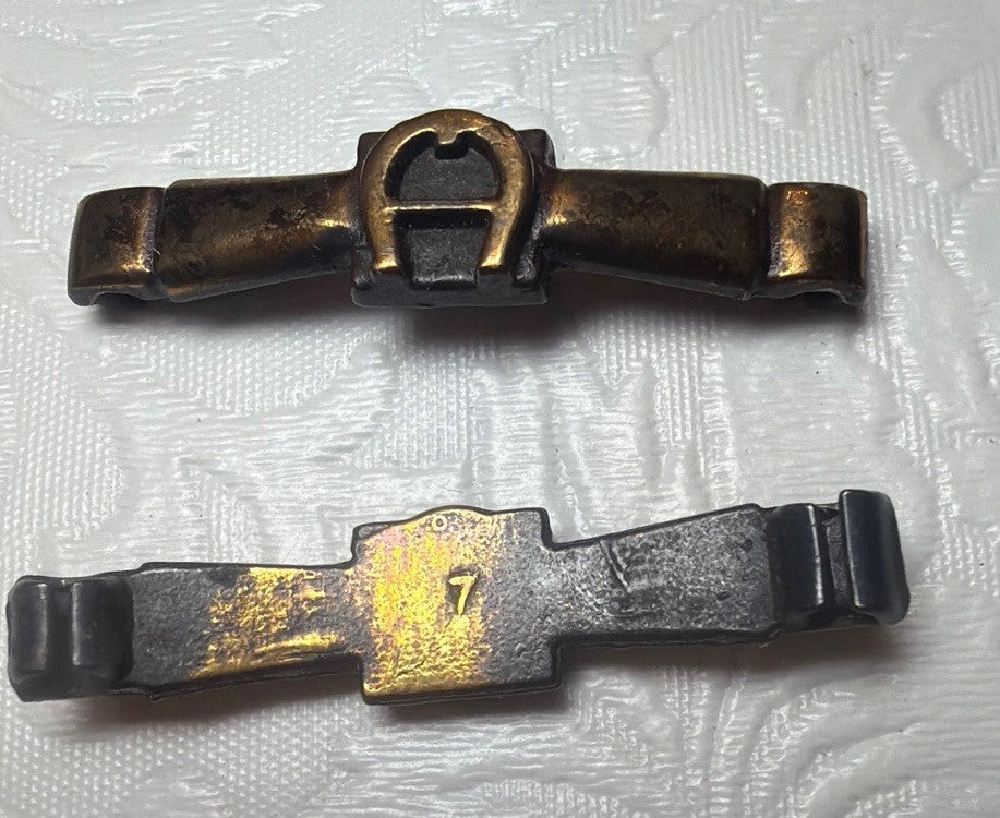Vintage Etienne Aigner Replacement Hardware Logo Buckles Keyring Repair 13 items