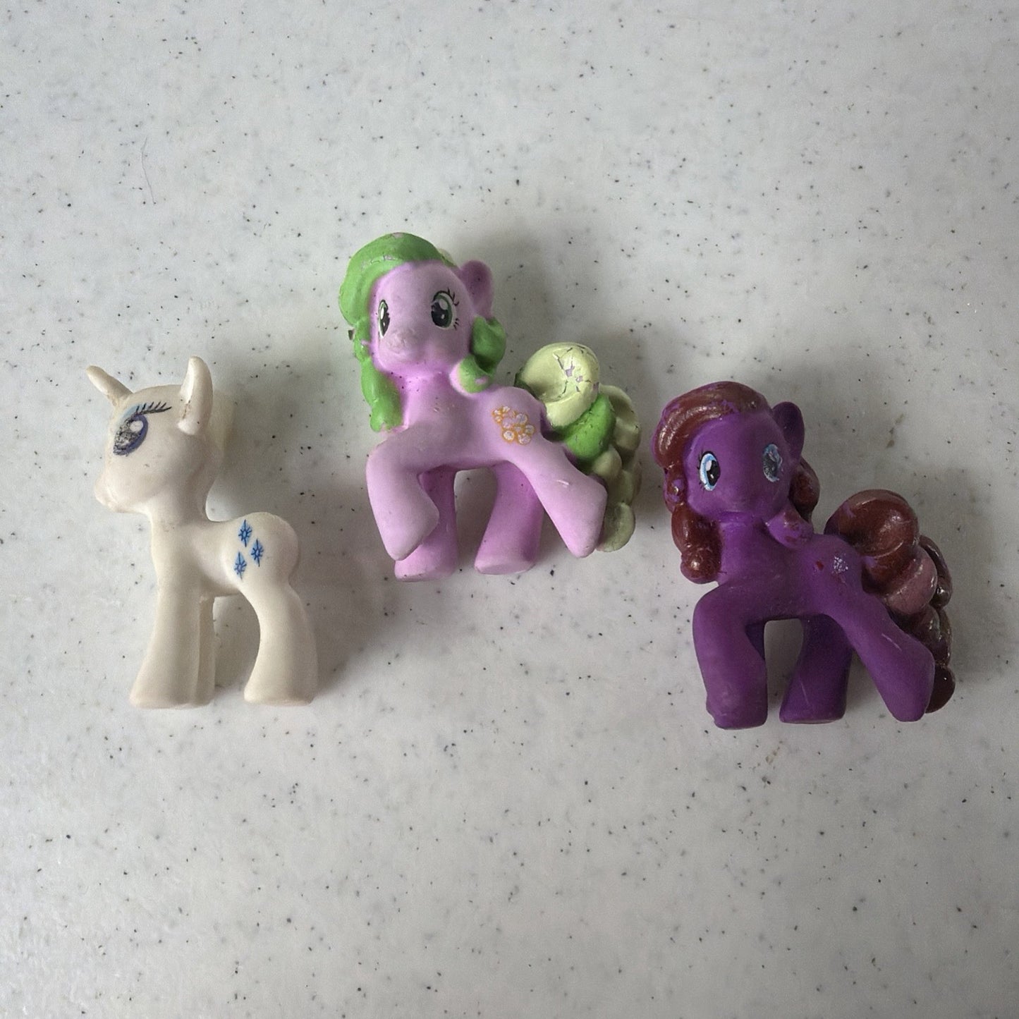My Little Pony G4 Novelty Eraser Lot Rarity Cheerilee Fizzypop 4 Piece Set Toy