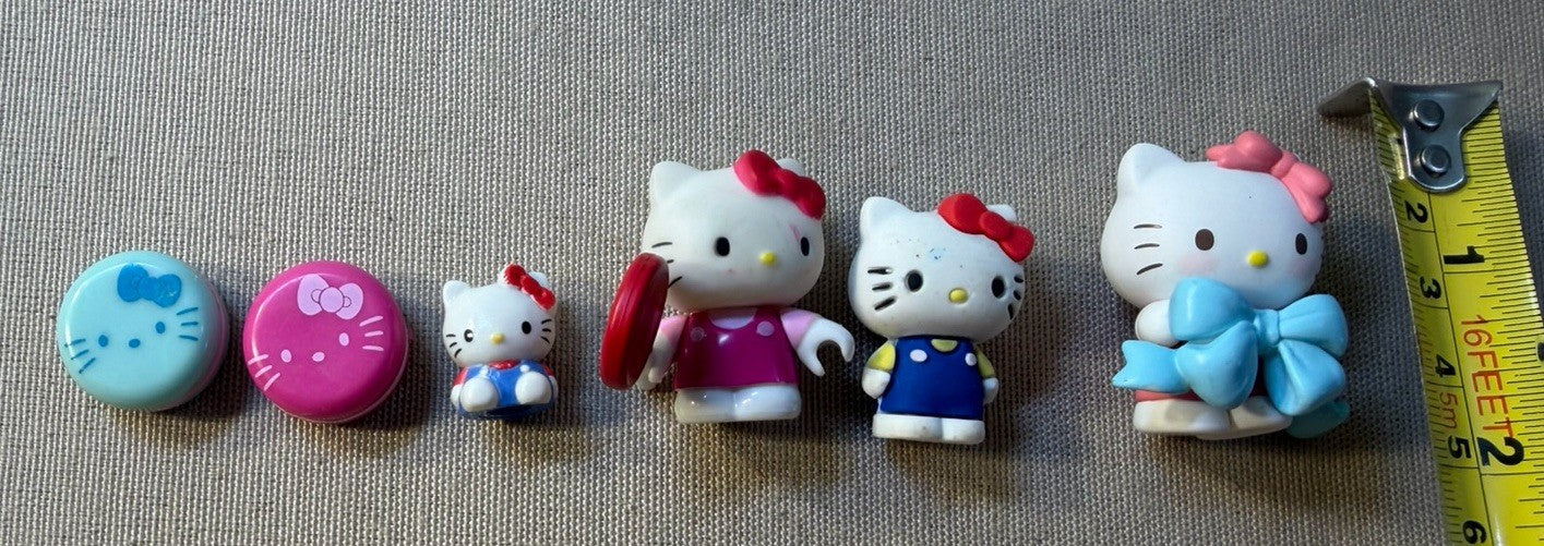 Sanrio Hello Kitty My Melody Mini Figures Pins Toys Macaron Cases Mixed Lot
