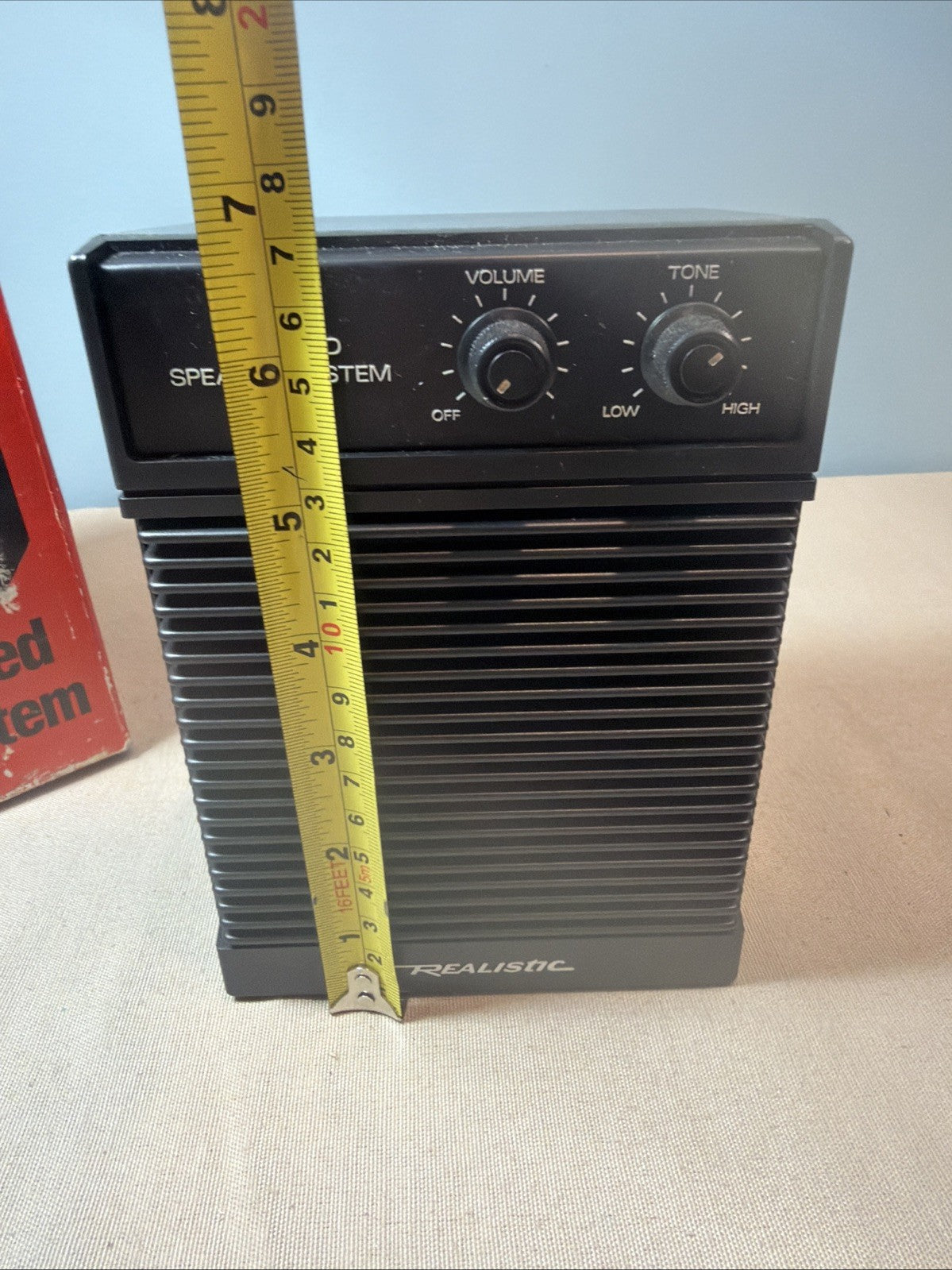 Radio Shack MPS-5 32-2031 Amplified Speaker System Vintage Portable Audio