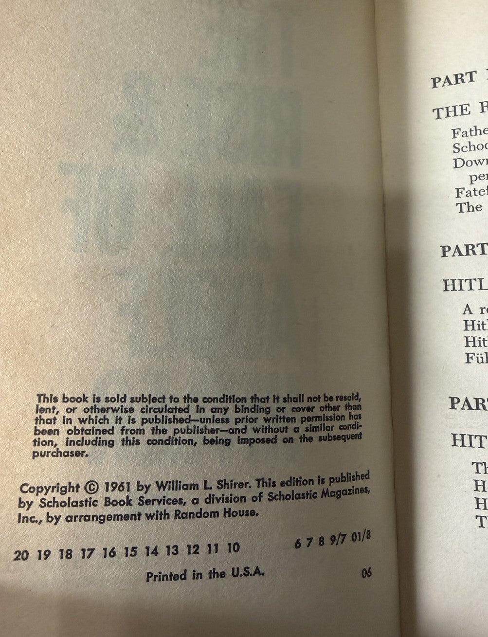 Rise and Fall of Adolf Hitler William Shirer 1961 Paperback Book