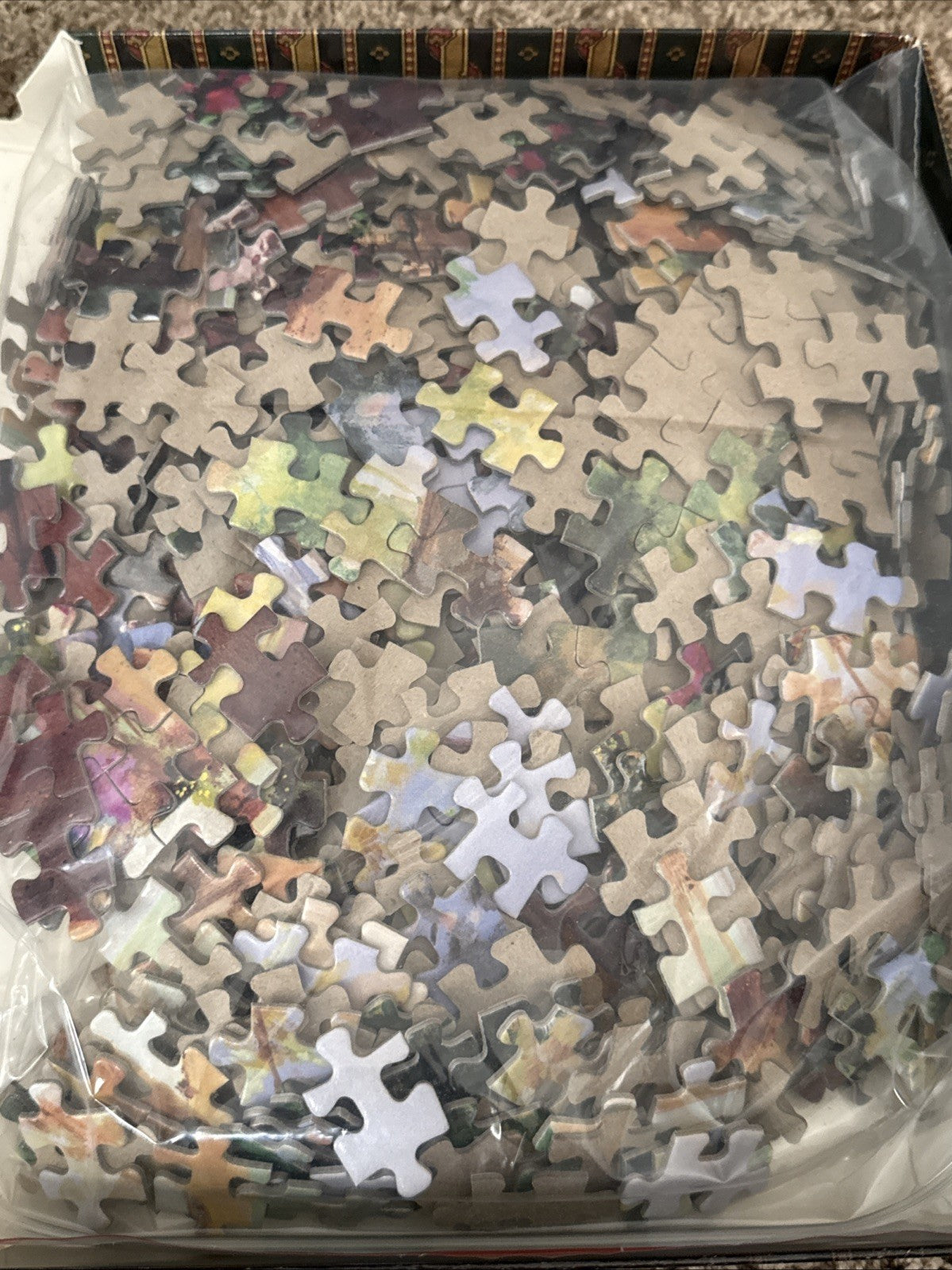 Vintage BePuzzled 1989 Double Cross By John Lutz Mystery Jigsaw Puzzle 1000 PC