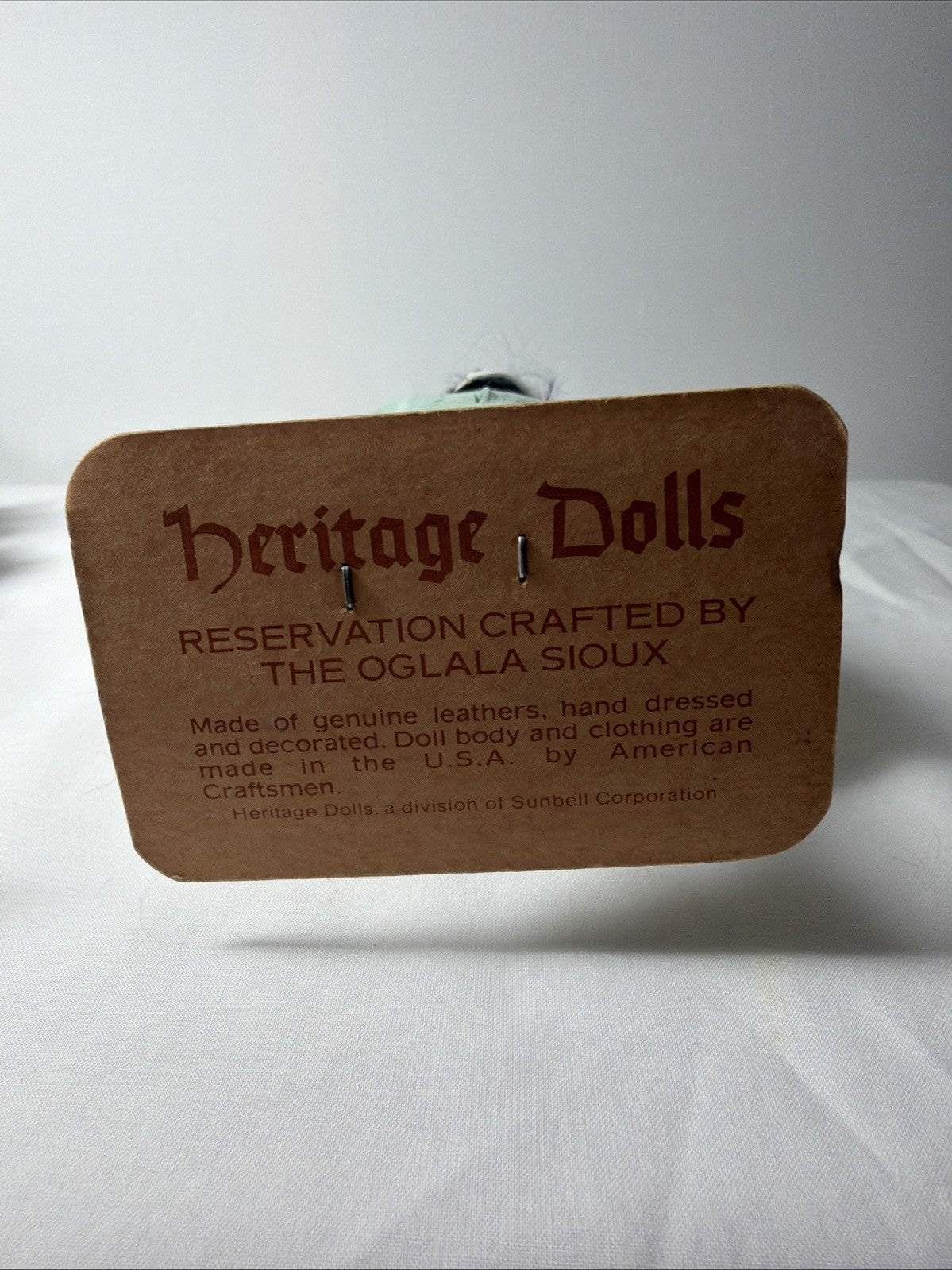 Vintage Native American Indian Heritage Dolls Oglala Sioux Sleepy Eye Dolls