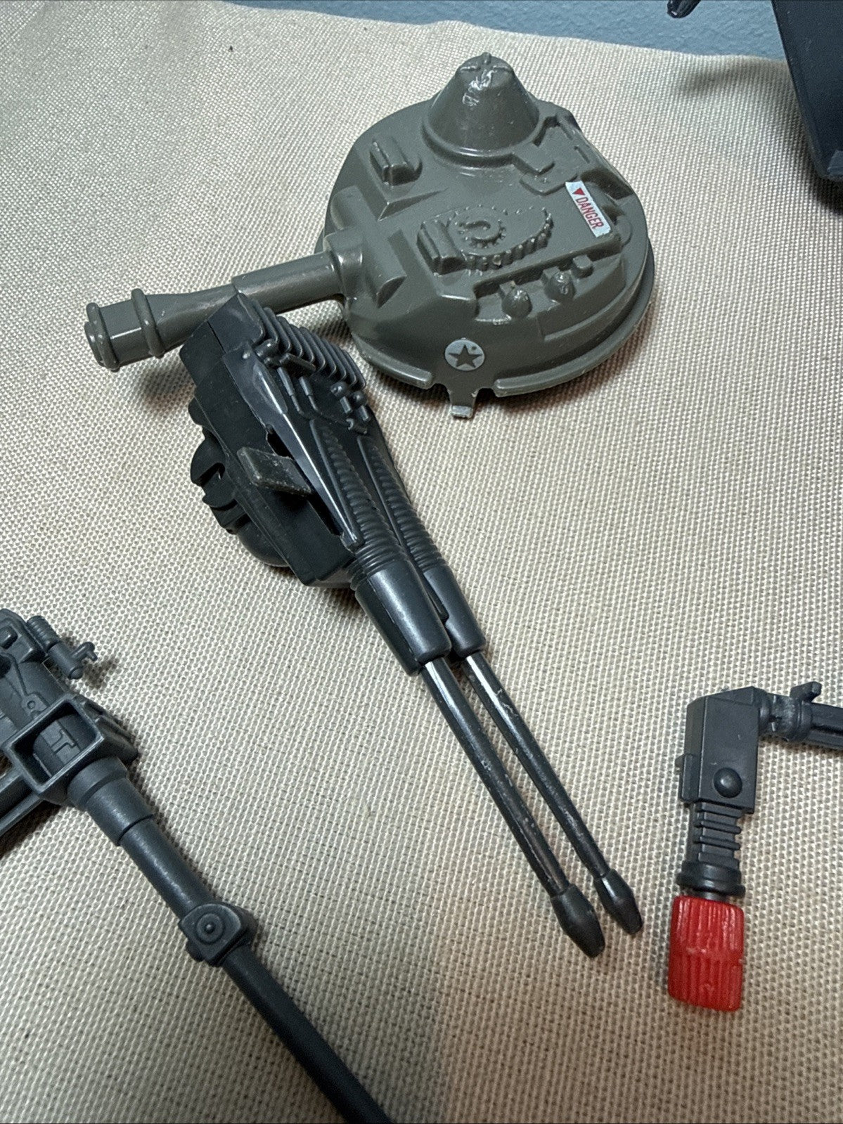 Vintage GI Joe Cobra Vehicle Parts Accessories Lot ARAH Hasbro 1980s Original