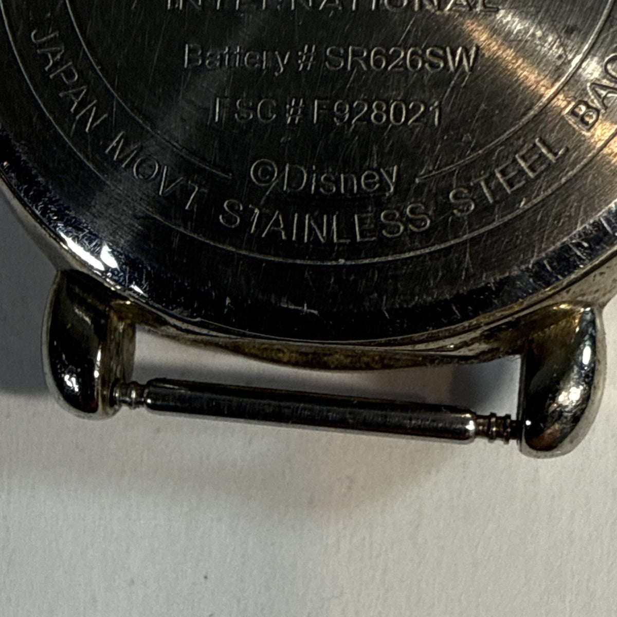 Disney Lady and the Tramp Special Edition Watch Face Works No Band Needs Battery
