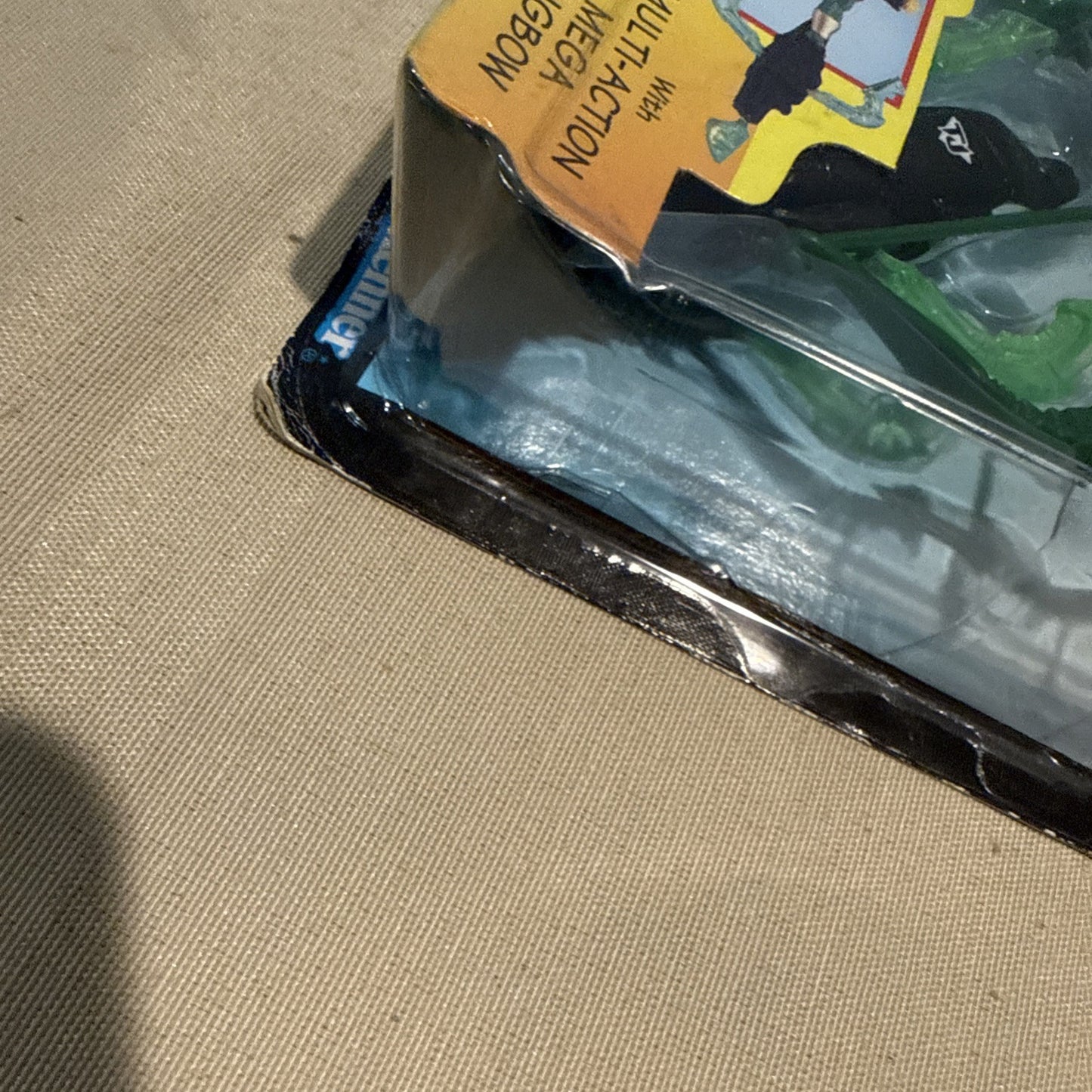 DC Comics Total Justice Green Arrow Figure Kenner Mega Longbow 1996 Sealed