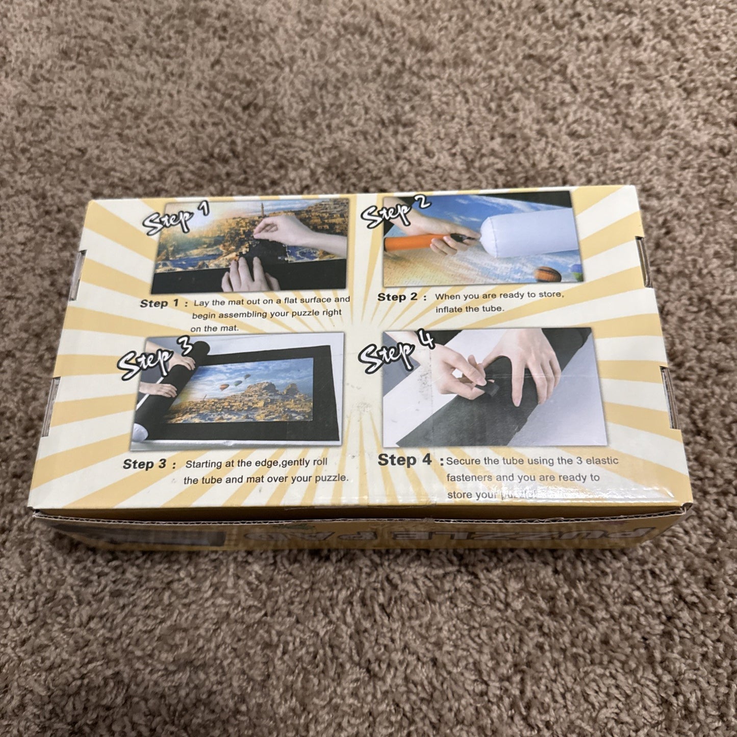 Puzzle Pad Portable Jigsaw Puzzle Mat Board Work Surface Storage Travel