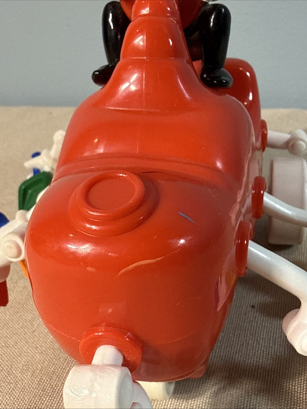 Vintage 2002 Ertl Dr Seuss Motion Mobiles Cat In The Hat Cleaning Car Toy