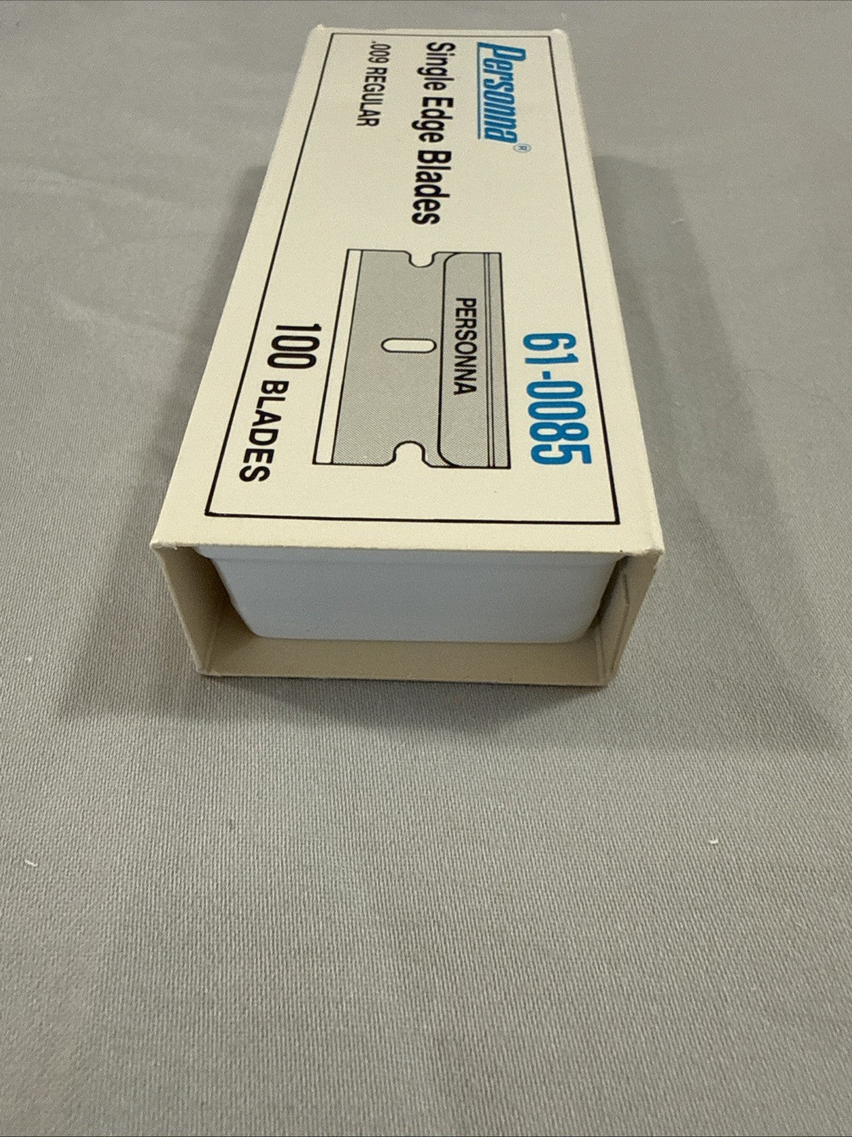 Personna Single Edge Razor Blades 100-ct  .009 regular Surgical Carbon Steel