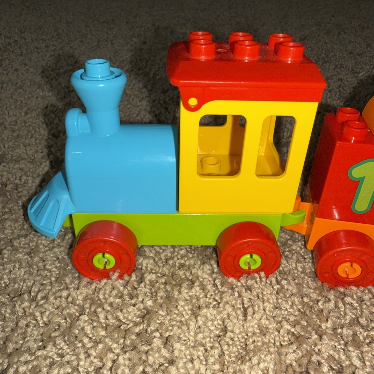 LEGO Duplo 10847 Learn To Count Number Train Complete No Box