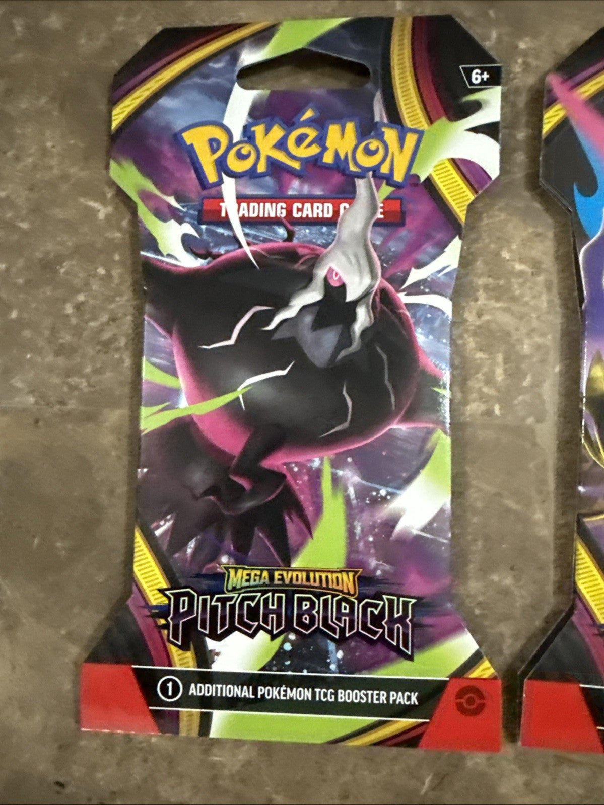 Pokemon Mega Evolution Pitch Black Lot Of 6 Pack/Sets -See Photos & Description