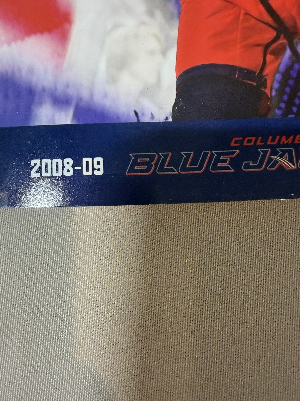 Vintage 2008-2009 Columbus Blue Jackets NHL Yearbooks Programs Hockey Cards Lot