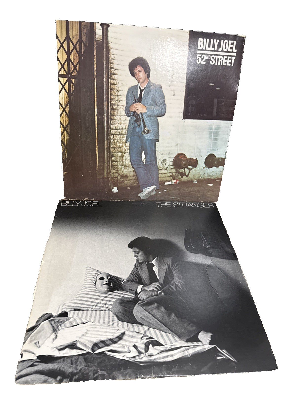 Billy Joel - The Stranger JC 34987 & 52nd Street FC 35609 Original Columbia LPs