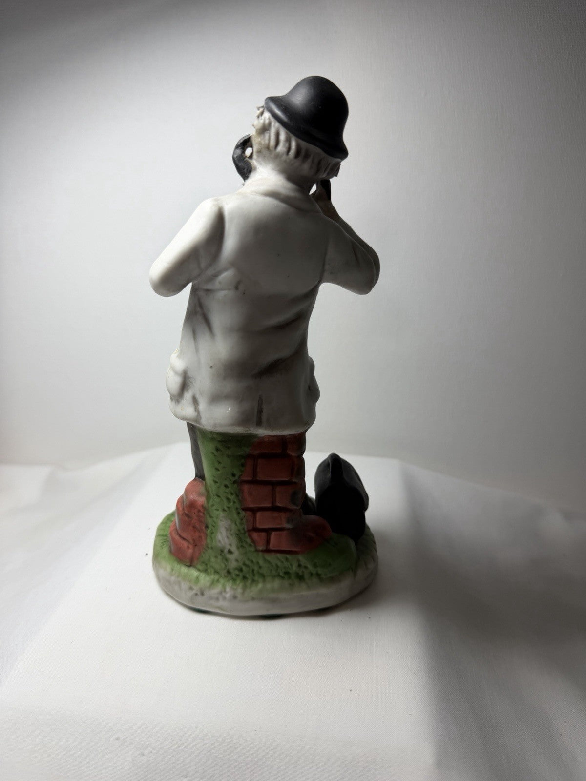 Vintage Country Doctor Ceramic Figurine Traveling Physician House Call