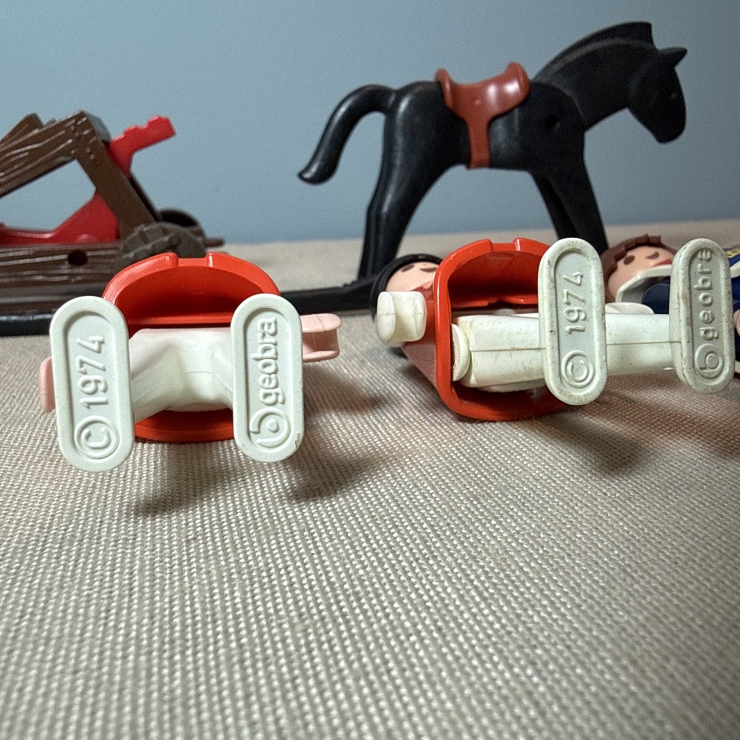 Vintage Playmobil Klicky & Moden Dragon Knights Figure Lot of 12 Figures & Parts
