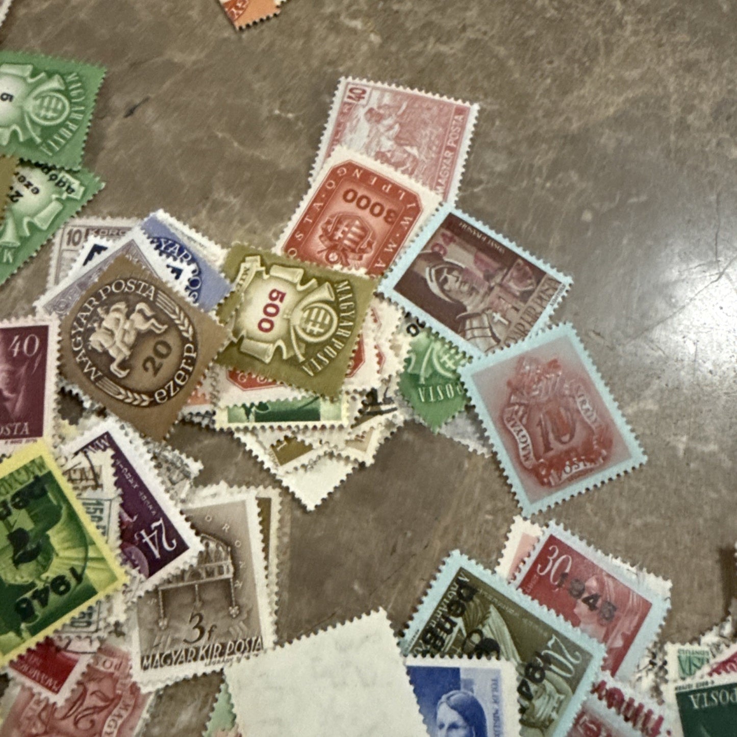 Vintage 1948 The Adventurer Stamp Album Around the World with Stamps Lot
