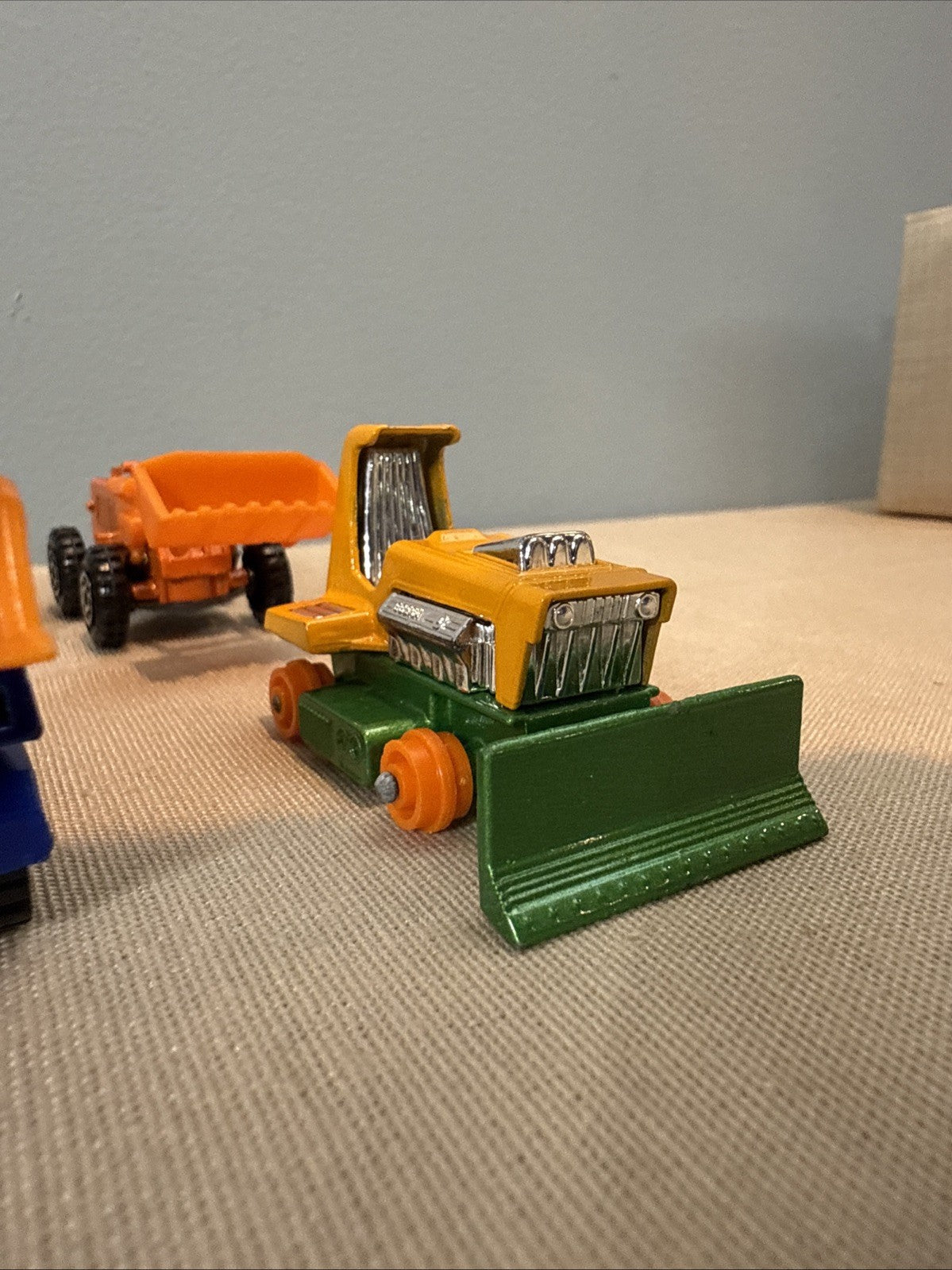 Vintage Matchbox Lesney Superfast Construction Lot Rod Roller Tractor Forklift⁠